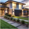Garden wall lamp LED QUERK 2x3W 3000K IP54 black LED2B