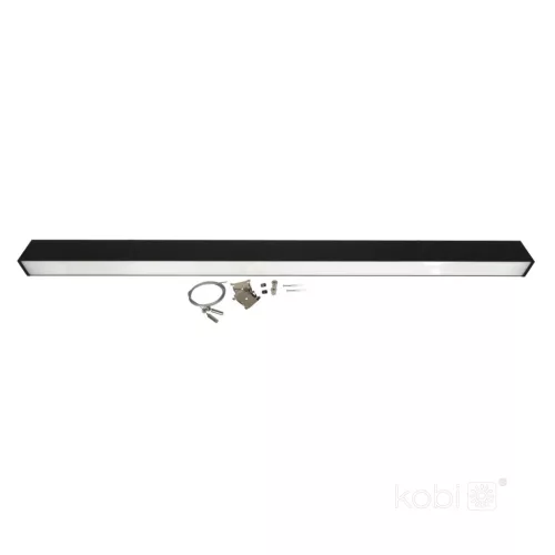 KOLINE K2 Lineáris lámpa, 20W, 110°, IP20, Szabályozható színhőmérséklet, fekete, 5 év garancia
