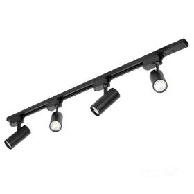 1-circuit track set NEXTRACK GO 4xGU10 1m BLACK Kobi