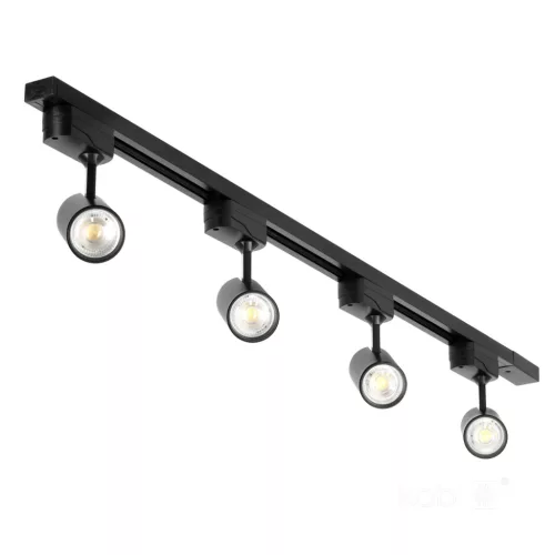 1-circuit track set NEXTRACK GO 4xGU10 1m BLACK Kobi