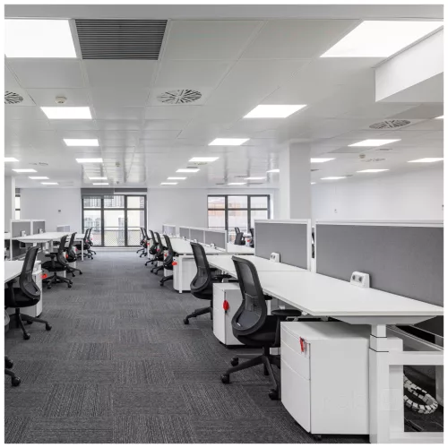 CAPRI G2 LED-panel, 40 W, IP40/IP44, 600x600 mm, Szabályozható színhőmérséklet, 5 év garancia