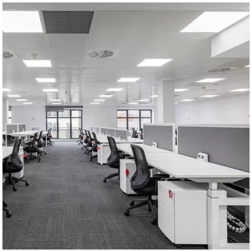 CAPRI G2 LED-panel, 40 W, IP40/IP44, UGR<19, 600x600 mm, Szabályozható színhőmérséklet, 5 év garancia