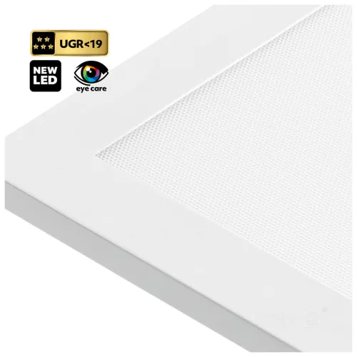 CAPRI G2 LED-panel, 40 W, IP40/IP44, UGR<19, 600x600 mm, Szabályozható színhőmérséklet, 5 év garancia
