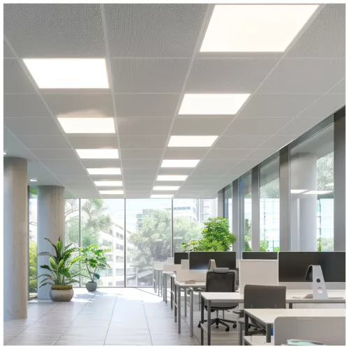 CAPRI G3 LED-panel, 40 W, IP40/IP44, UGR<19, 600x600 mm, Szabályozható színhőmérséklet, 5 év garancia