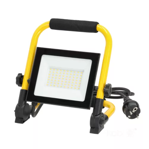 TIGRA LED-reflektor, 110°, IP54, 50 W, Természetes fehér, fekete
