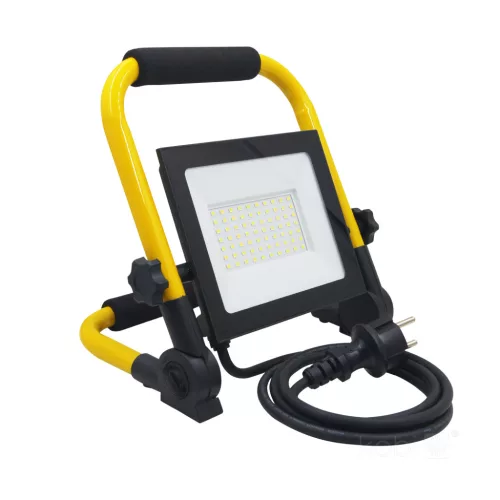 TIGRA LED-reflektor, 110°, IP54, 50 W, Természetes fehér, fekete