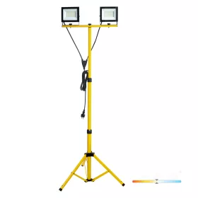   TIGRA TRIPOD LED-reflektor, 110°, IP54, 100 W, Természetes fehér, fekete
