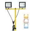 TIGRA TRIPOD LED-reflektor, 110°, IP54, 100 W, Természetes fehér, fekete