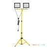 TIGRA TRIPOD LED-reflektor, 110°, IP54, 200 W, Természetes fehér, fekete