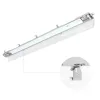 Waterproof fixture HERMIC G2 2x120 IP65 Kobi