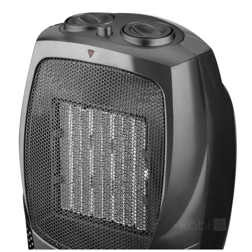 Ceramic fan heater RIN 1500W black Kobi Windstar