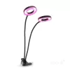 LED növénynevelő lámpa LED VITARO RING 2 csiptetős 8W – Kobi Design
