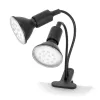 LED növénynevelő lámpa LED PLANTY CLIP W DUO 1xE27 black Kobi Design