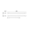 LED növénynevelő lámpa LED GROWLY 2×8,5W – Kobi Design