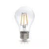 E27 LED-fényforrás, 12 W, filament, Meleg fehér
