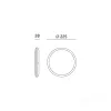 Ceiling lamp LED NIVERA CIRCLE 12W 3CCT IP54 white Kobi Premium