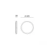 Ceiling lamp LED NIVERA CIRCLE 12W 3CCT IP54 black Kobi Premium