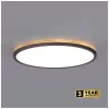Ceiling lamp LED NIVERA CIRCLE 18W 3CCT IP54 black Kobi Premium