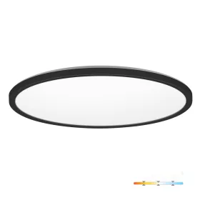   Ceiling lamp LED NIVERA CIRCLE 32W 3CCT IP54 black Kobi Premium