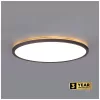 Ceiling lamp LED NIVERA CIRCLE 32W 3CCT IP54 black Kobi Premium