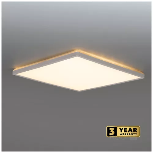 Ceiling lamp LED NIVERA SQUARE 24W 3CCT IP54 white Kobi Premium