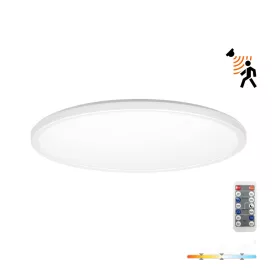   Ceiling lamp LED NIVERA CIRCLE 18W 3CCT LX IP54 white Kobi Premium