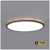 Ceiling lamp LED NIVERA CIRCLE 18W 3CCT LX IP54 black Kobi Premium