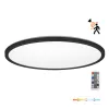 Ceiling lamp LED NIVERA CIRCLE 32W 3CCT LX IP54 black Kobi Premium