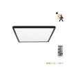 Ceiling lamp LED NIVERA SQUARE 12W 3CCT LX IP54 black Kobi Premium