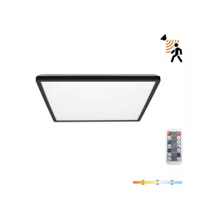   Ceiling lamp LED NIVERA SQUARE 12W 3CCT LX IP54 black Kobi Premium