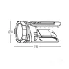 Flashlight LED X-MPR 5 2x3W 6000K LED2B