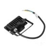 DELYO MHN LED-reflektor, 110°, IP65, 10 W, Hideg fehér, fekete