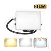 DELYO MHN LED-reflektor, 110°, IP65, 20 W, Hideg fehér, fekete