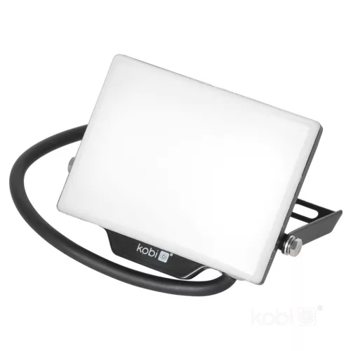 DELYO MHN LED-reflektor, 110°, IP65, 20 W, Hideg fehér, fekete
