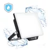 DELYO MHN LED-reflektor, 110°, IP65, 30 W, Természetes fehér, fekete