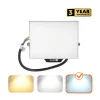 DELYO MHN LED-reflektor, 110°, IP65, 30 W, Hideg fehér, fekete