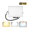 DELYO MHN LED-reflektor, 110°, IP65, 30 W, Hideg fehér, fekete