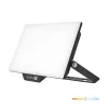 DELYO MHN LED-reflektor, 110°, IP65, 50 W, Természetes fehér, fekete