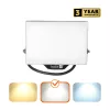 DELYO MHN LED-reflektor, 110°, IP65, 50 W, Természetes fehér, fekete