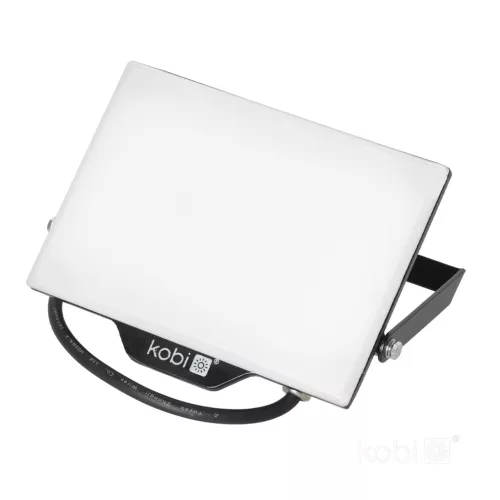DELYO MHN LED-reflektor, 110°, IP65, 50 W, Hideg fehér, fekete