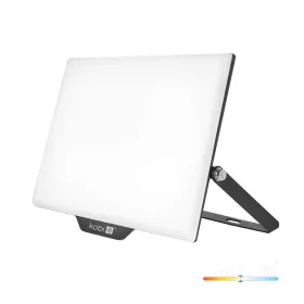   DELYO MHN LED-reflektor, 110°, IP65, 100 W, Természetes fehér, fekete