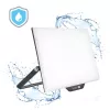 DELYO MHN LED-reflektor, 110°, IP65, 100 W, Hideg fehér, fekete