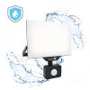 DELYO MHNC LED-reflektor, 110°, IP54, 30 W, Természetes fehér, fekete