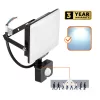 DELYO MHNC LED-reflektor, 110°, IP54, 30 W, Hideg fehér, fekete