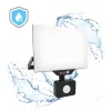 DELYO MHNC LED-reflektor, 110°, IP54, 30 W, Hideg fehér, fekete