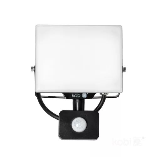 DELYO MHNC LED-reflektor, 110°, IP54, 30 W, Hideg fehér, fekete