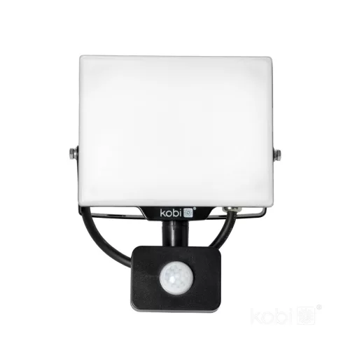 DELYO MHNC LED-reflektor, 110°, IP54, 30 W, Hideg fehér, fekete