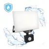 DELYO MHNC LED-reflektor, 110°, IP54, 50 W, Hideg fehér, fekete
