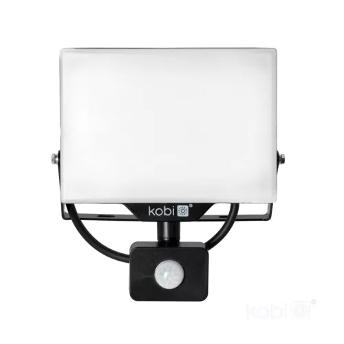 DELYO MHNC LED-reflektor, 110°, IP54, 50 W, Hideg fehér, fekete
