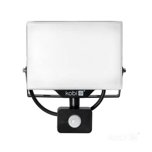 DELYO MHNC LED-reflektor, 110°, IP54, 50 W, Hideg fehér, fekete